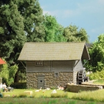 Busch 1958 - H0 - Wassermühle